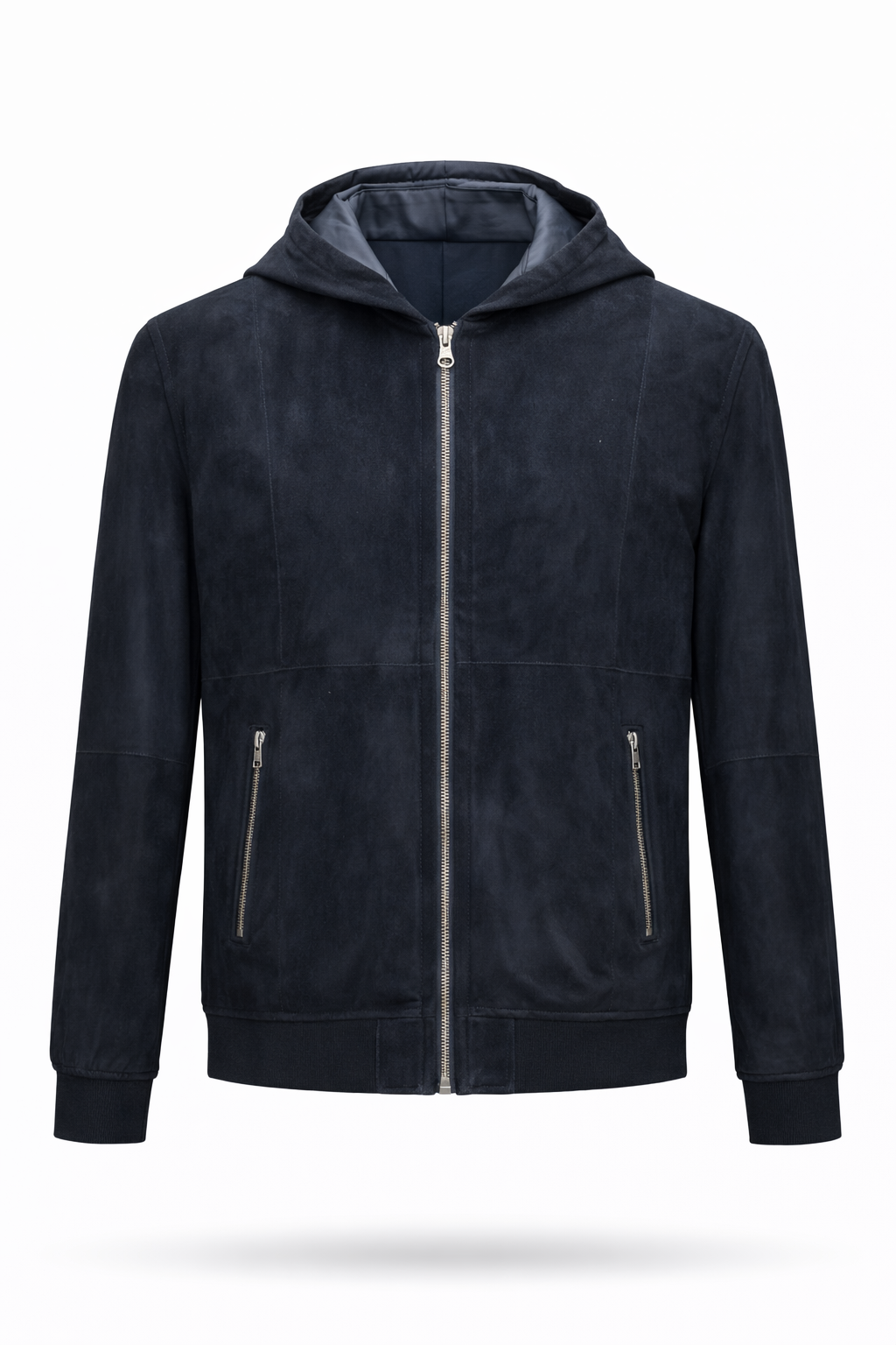 REVERSİBLE SUEDE AND LEATHER MEN'S LEATHER JACKET