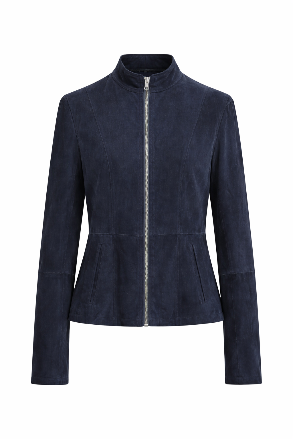 REVERSIBLE WOMEN'S SUEDE AND LEATHER JACKET