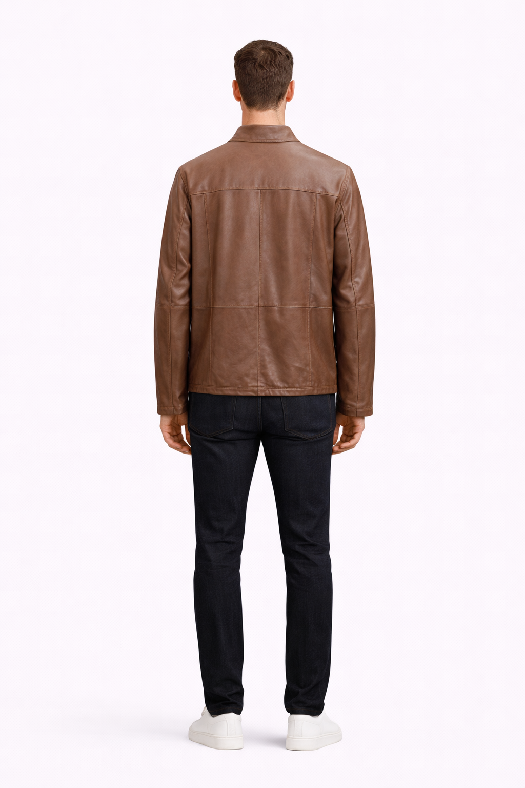 Reversble Suede and Leather Jacket for Men