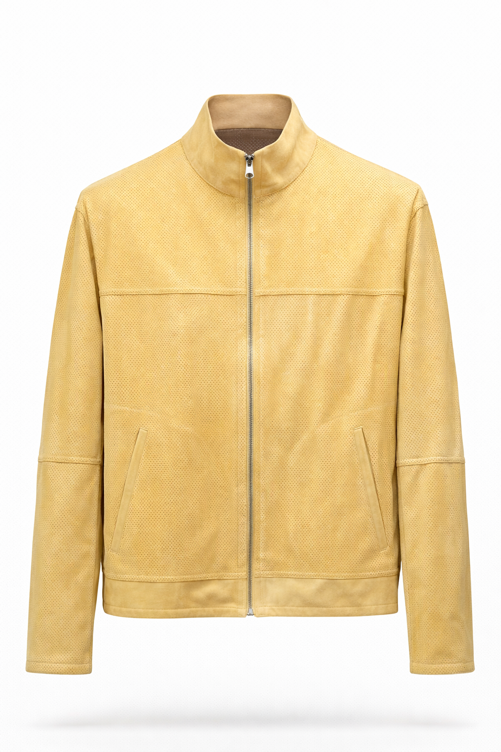 ÇİFT RENK ERKEK DERİ CEKET