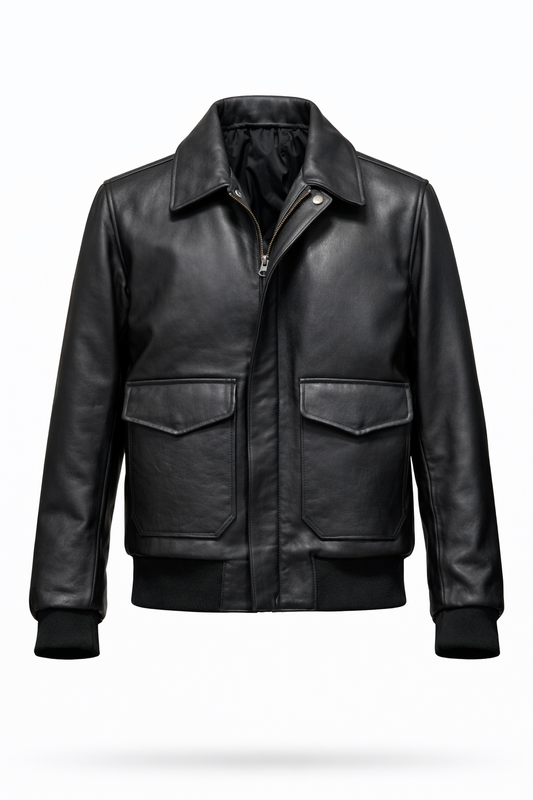 Black Lamb Leather Women Leather Jacket