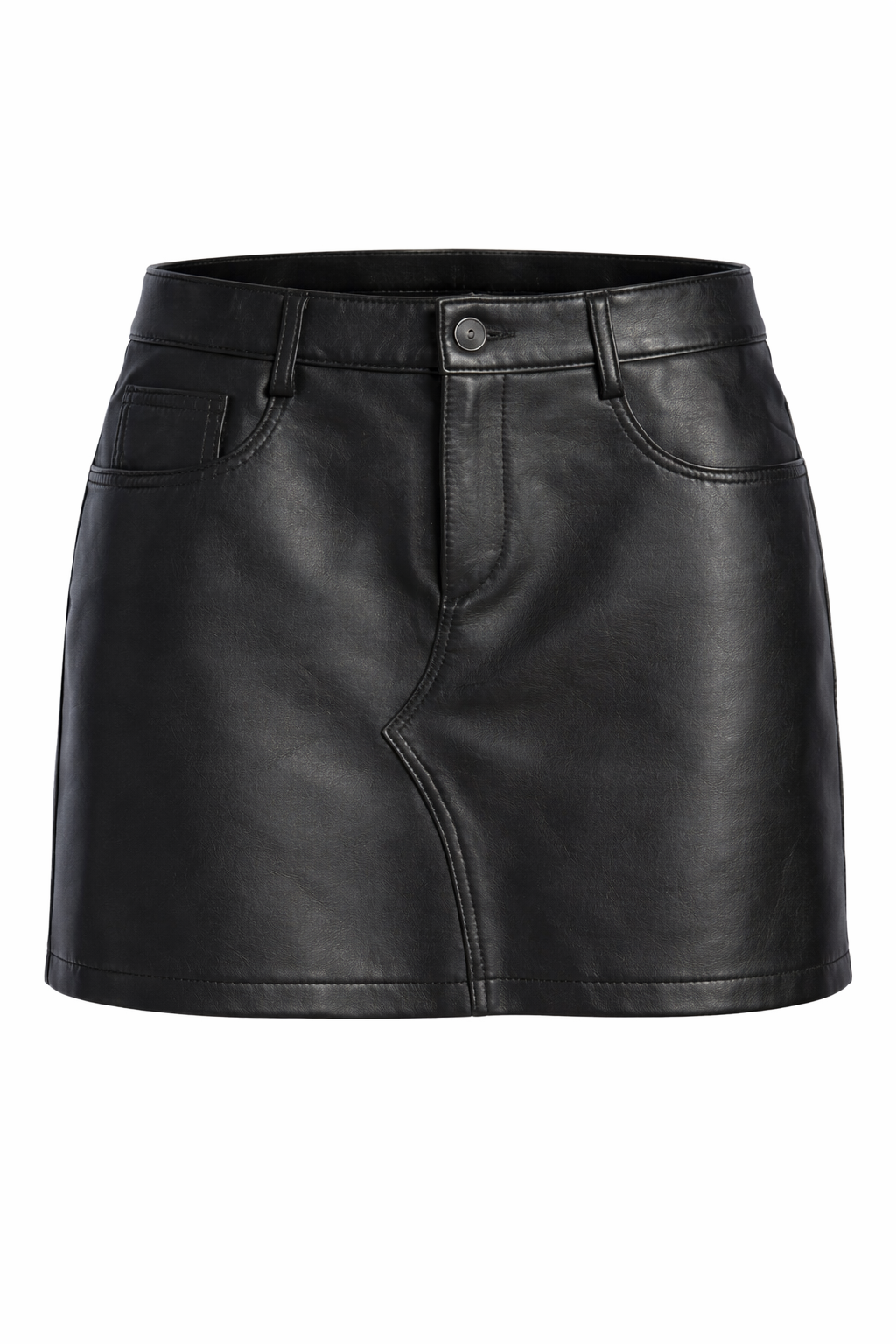 LEATHER DENIM SKIRT WOMEN' BEST