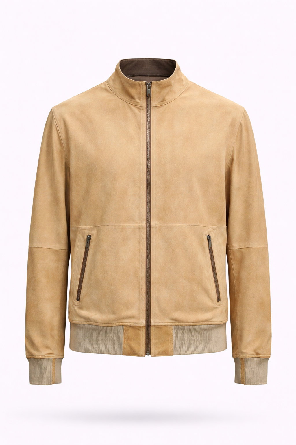 Reverseble Suede and Leather Jacket for Men