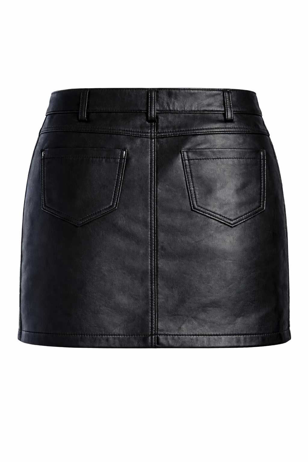 LEATHER DENIM SKIRT WOMEN' BEST
