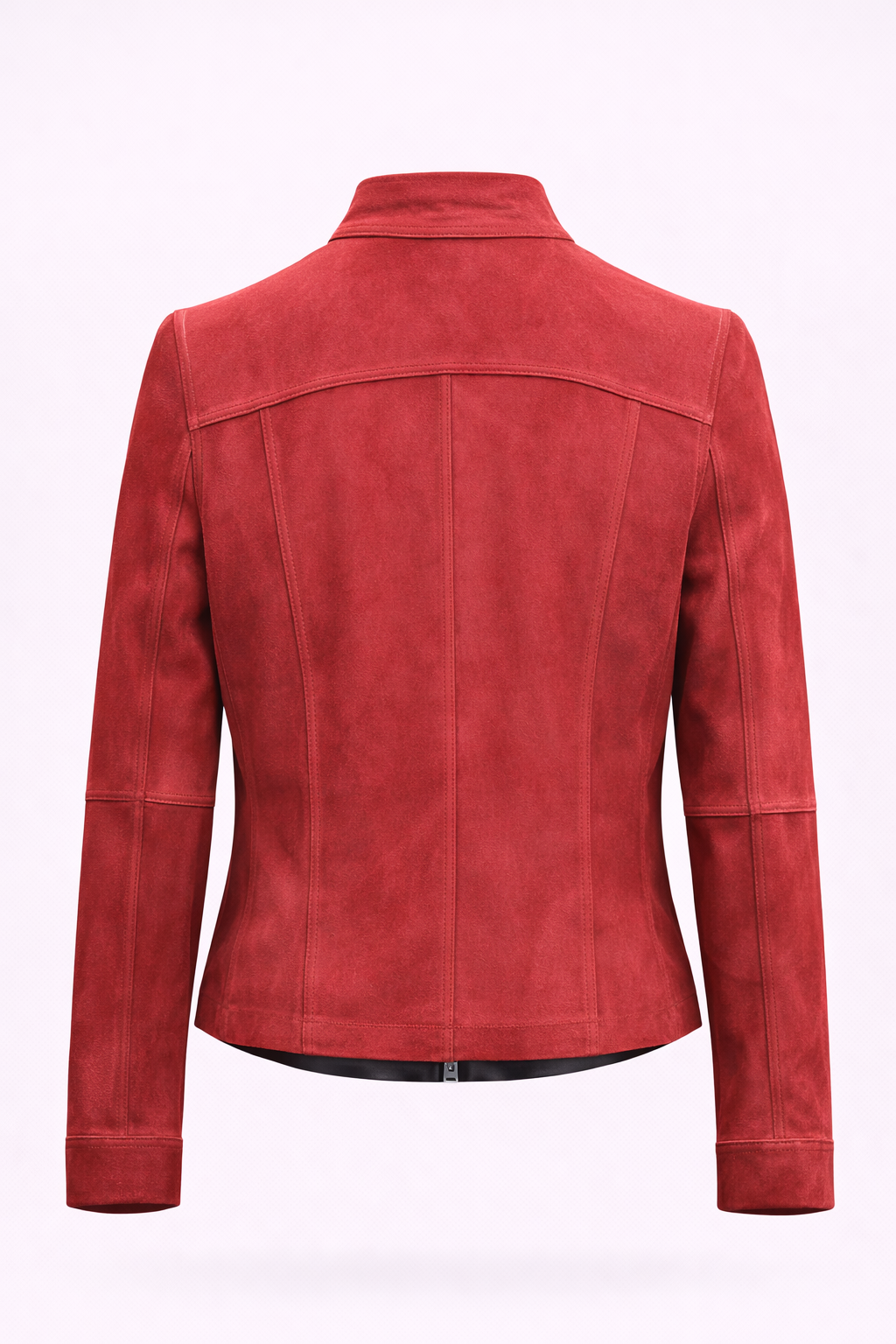 Reversble Lamb Leather and Suede Women Jacket