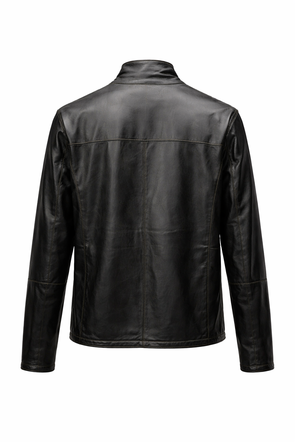 Blak Lamb Zig Leather Jacket for Men