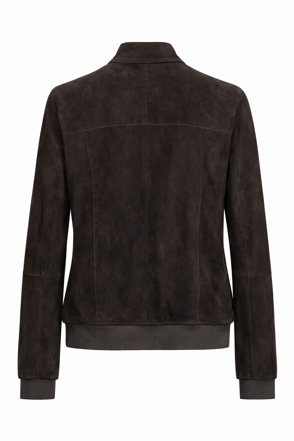 Reversible Lamb Leather and Suede Dark Brown Leather Jacket for Men
