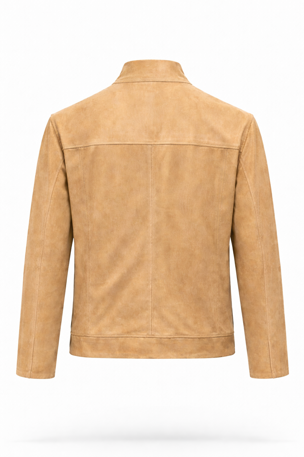 Reversible Lamb Leather and Suede Brown & Beige Jacket for Women