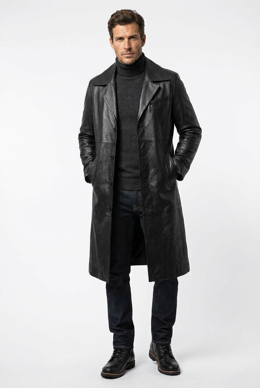 SİYAH DERİ CEKET DEMO