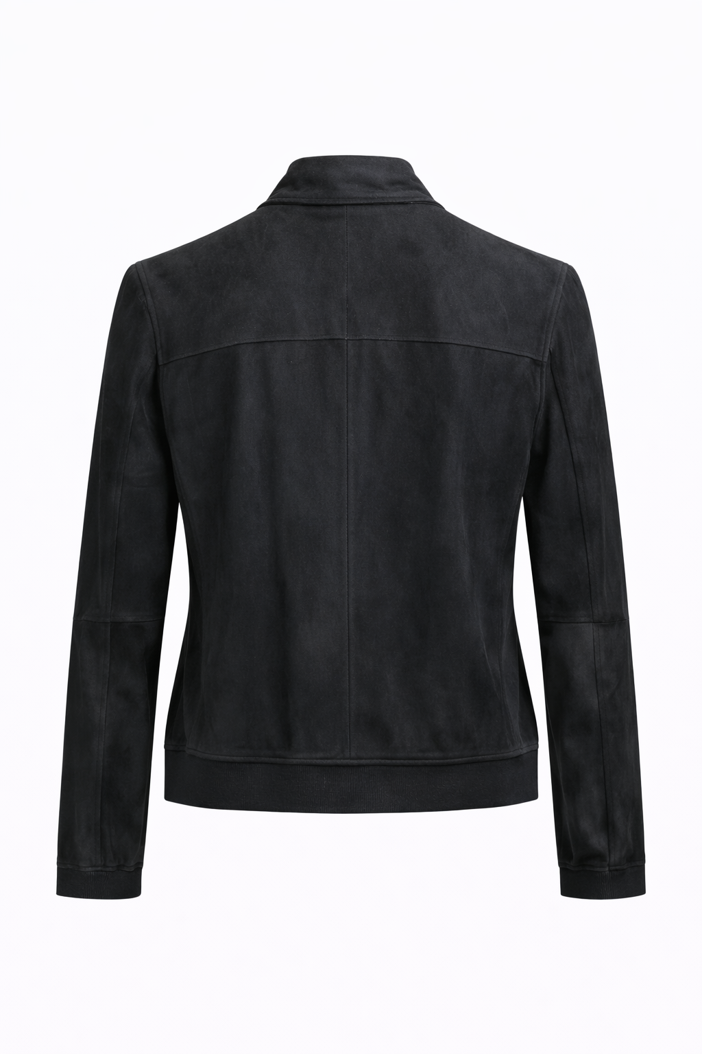 Reversible Lamb Leather and Suede Black Jacket for Men