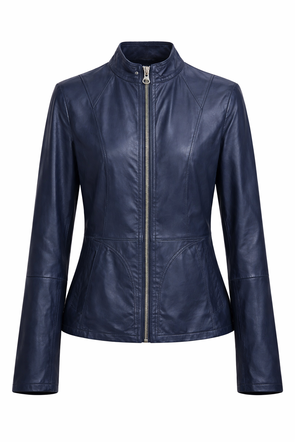 REVERSIBLE WOMEN'S SUEDE AND LEATHER JACKET