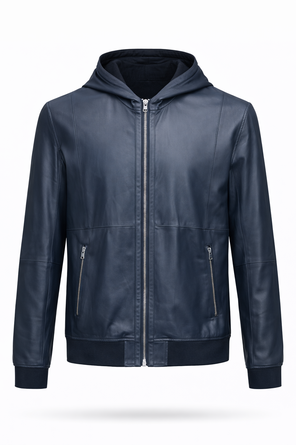 REVERSİBLE SUEDE AND LEATHER MEN'S LEATHER JACKET