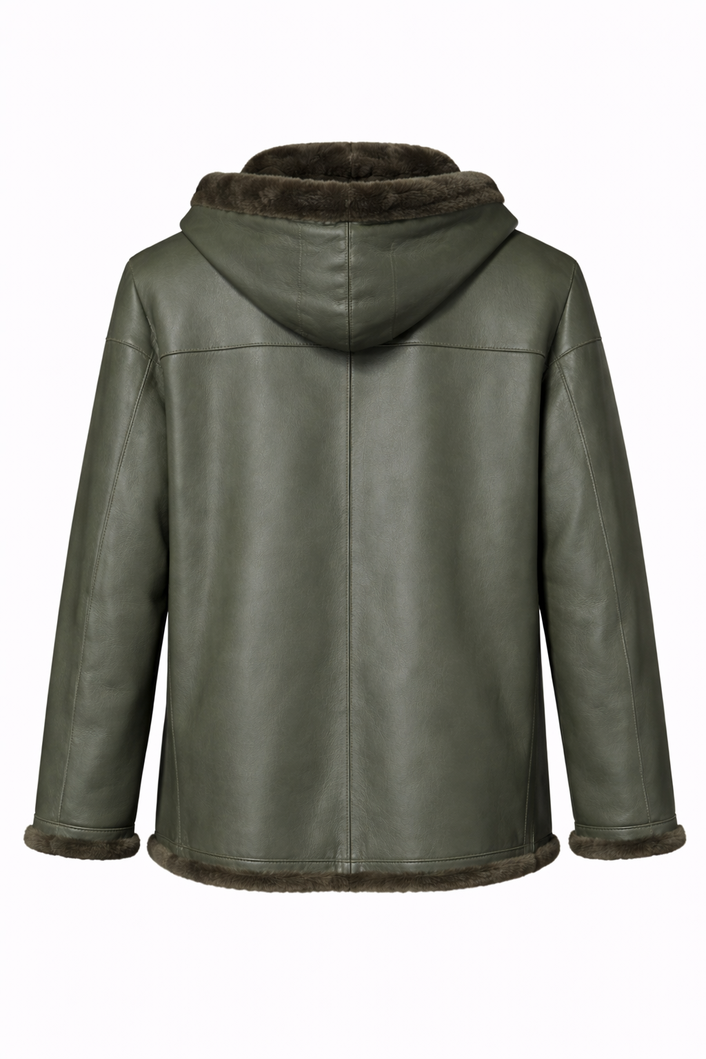 Reversible Lamb Leather and Fur Jacket for Women