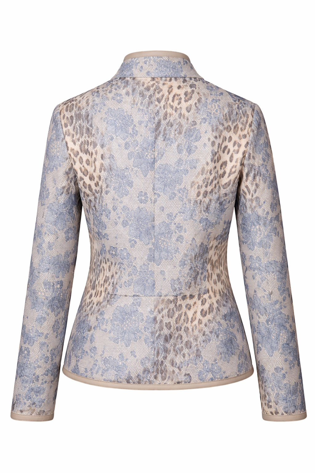 Reversible Lamb Leather Beige Jacket for Women