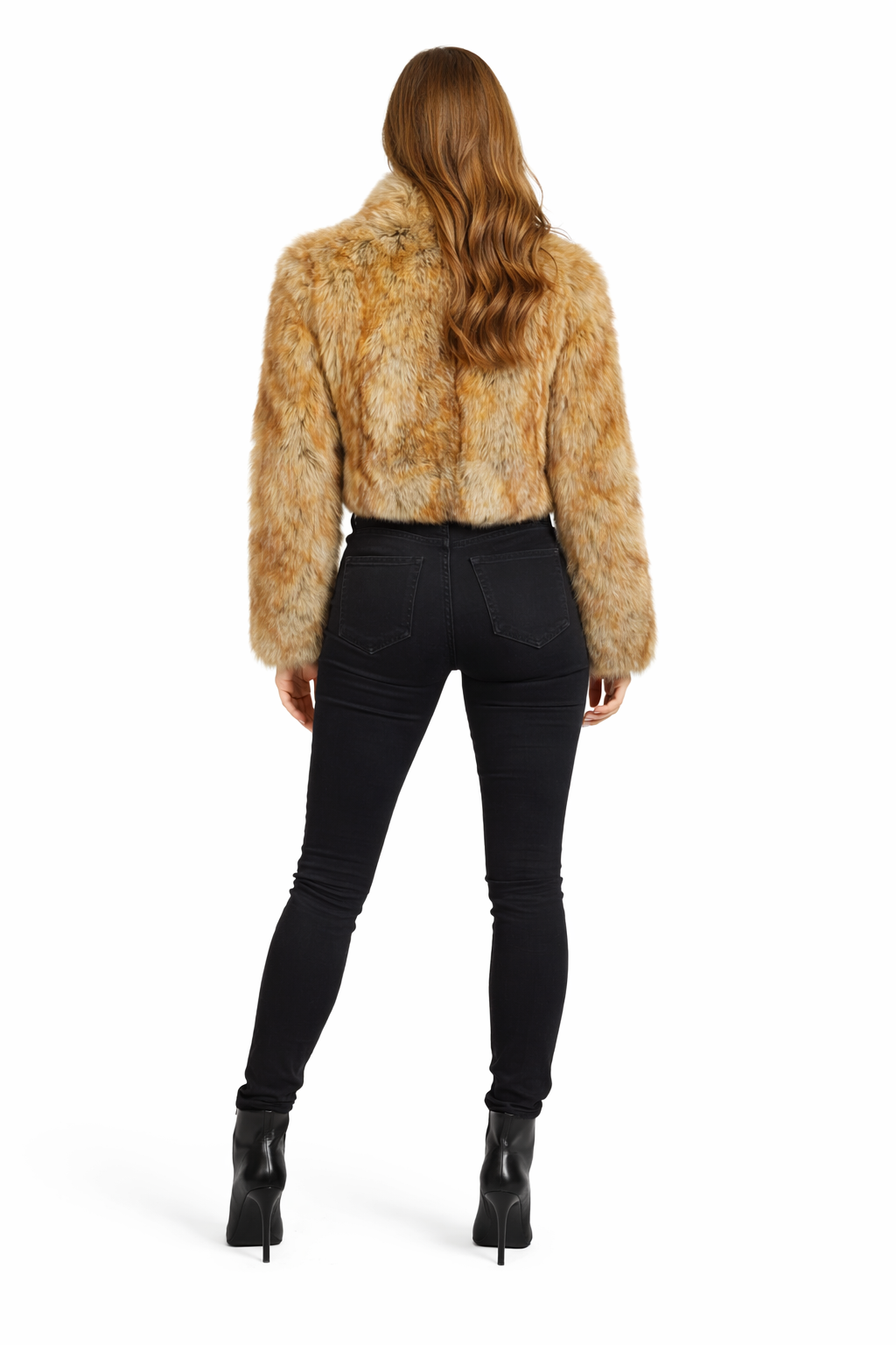 Real Fox Fur Jacket for Women