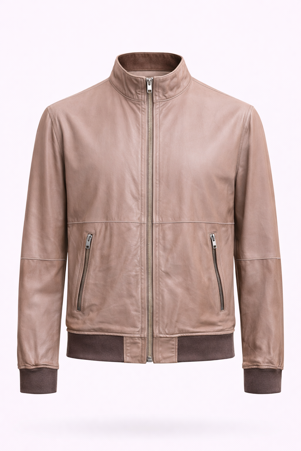 Suede and Leather Reversble Leather Jacket for Men