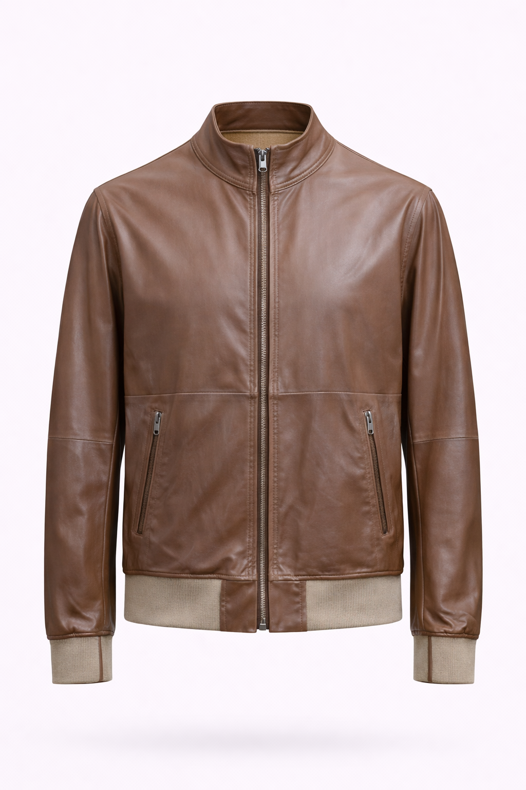 Reverseble Suede and Leather Jacket for Men