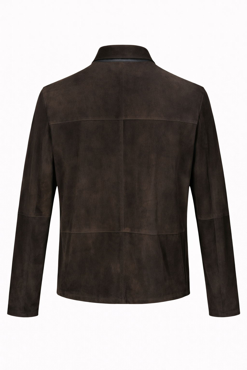 Reversible Brown Suede and Leather Jacker for Men
