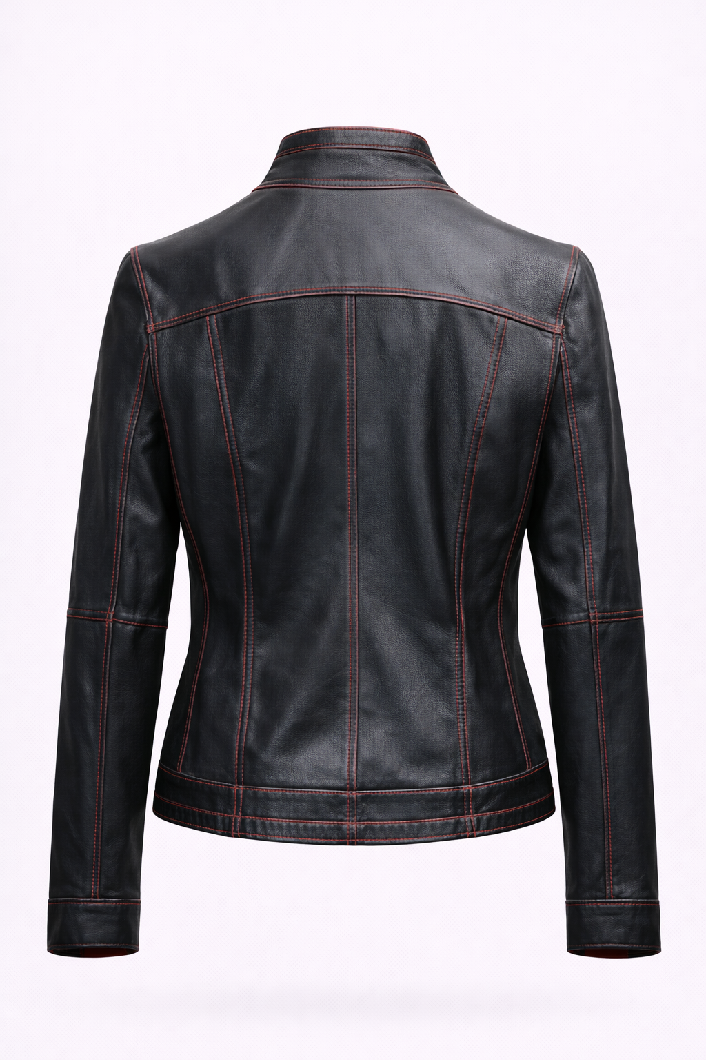 Reversble Lamb Leather and Suede Women Jacket