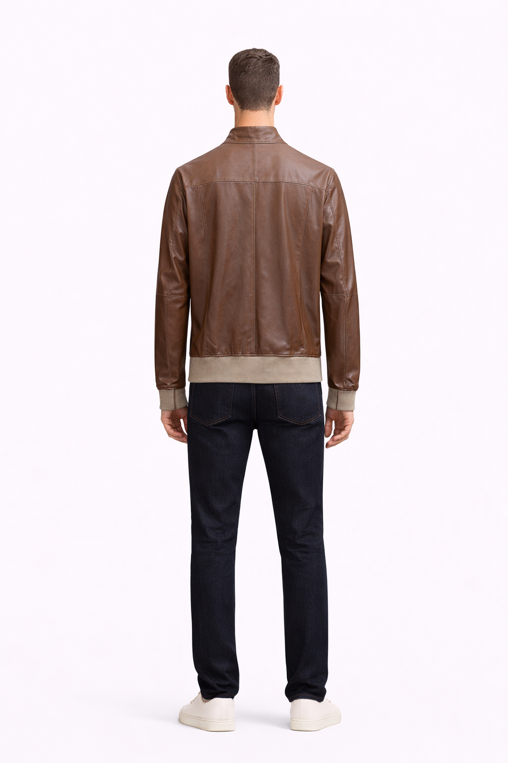 Reverseble Suede and Leather Jacket for Men
