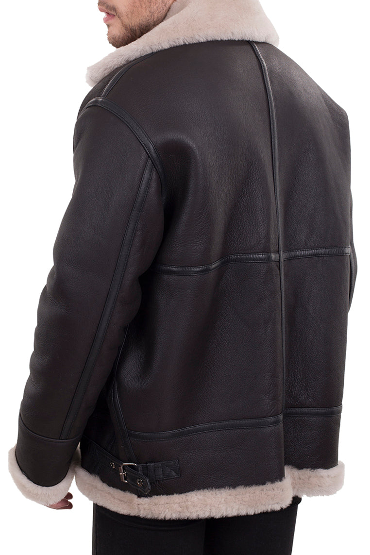 B3 Sheepskin Aviator brown creck